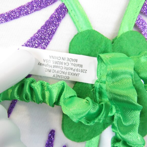 Disney Tinkerbell Fantasy Play Costume Girl's Size 4-6X Sparkly Dress W/Wings - Picture 13 of 14